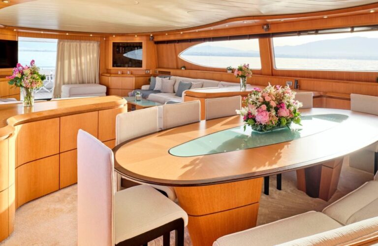 Interior Relaxation Area With Dining