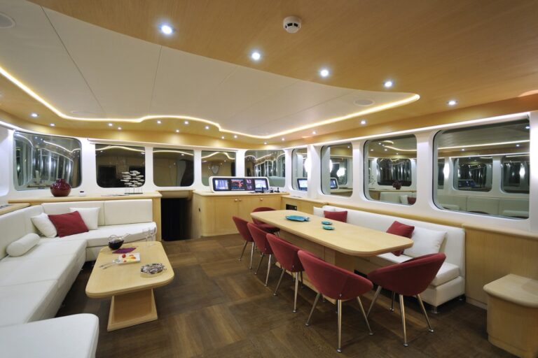 Interior Relaxation Area With Dining