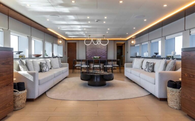 Interior Relaxation Area With Dining