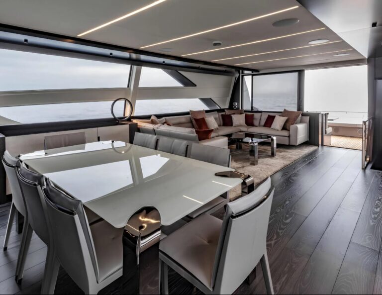 Interior Relaxation Area With Dining