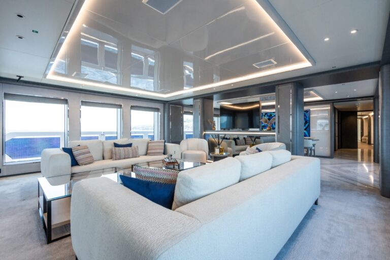 Interior Relaxation Area With Sea View