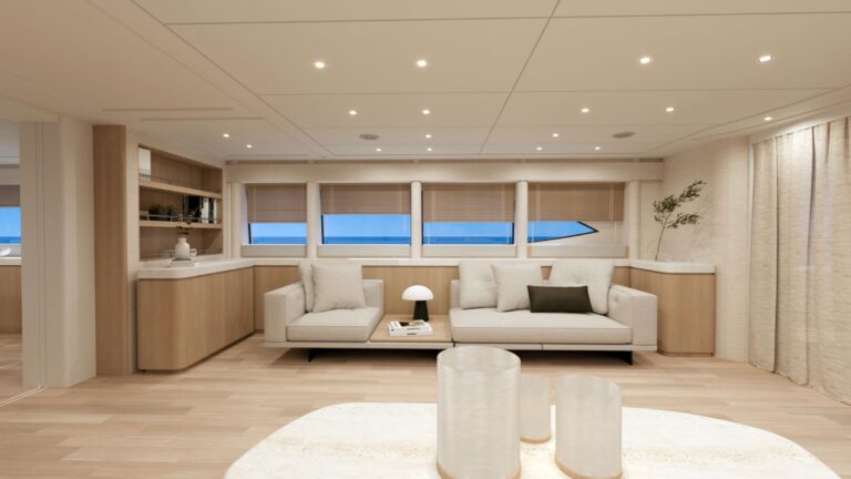 Interior Relaxation Area With Sea Views