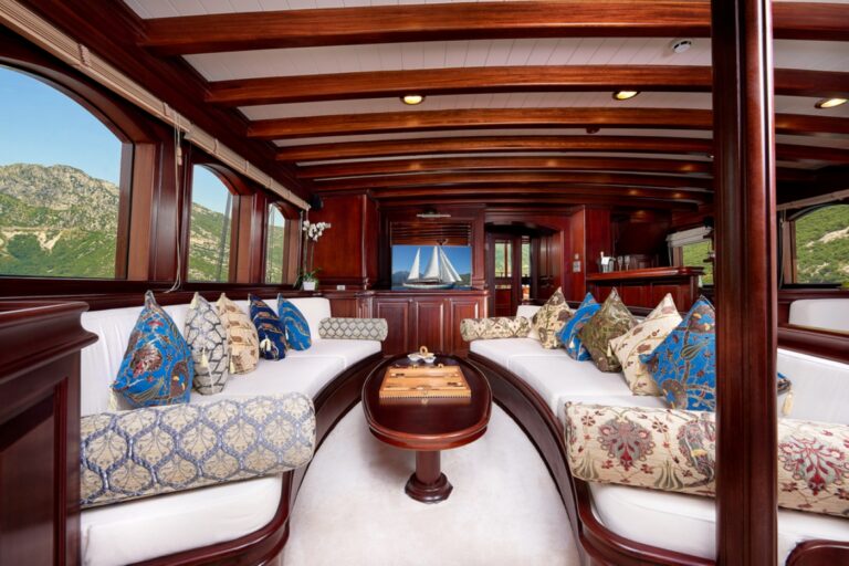 Interior Relaxation Area With Sea Views