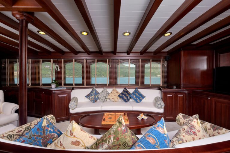 Interior Relaxation Area With Sea Views