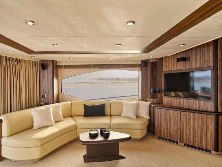 Interior Relaxation Area With Sea Views