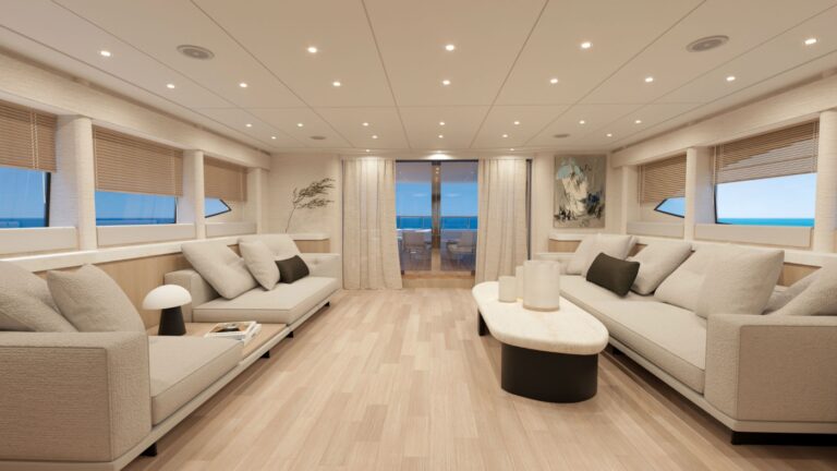 Interior Relaxation Area With Sea Views