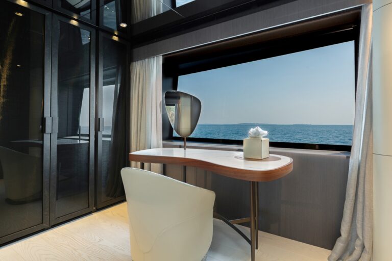 Interior Relaxation Area With Window Views