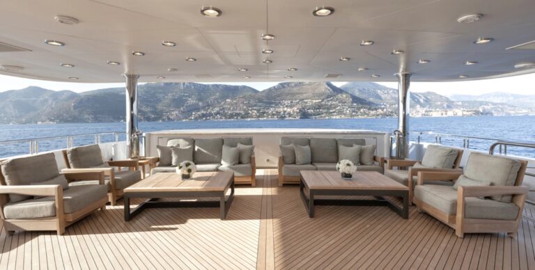 Interior Relaxation Area With Beautiful Sea Views