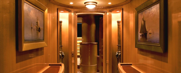 Interior details of the sailing yacht Marie - Image credit Tom Nitsch Image