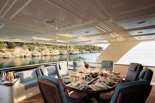 Iris Aft deck