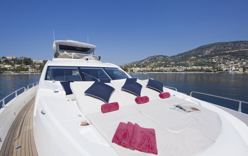 JEEL II - Foredeck Sunpads