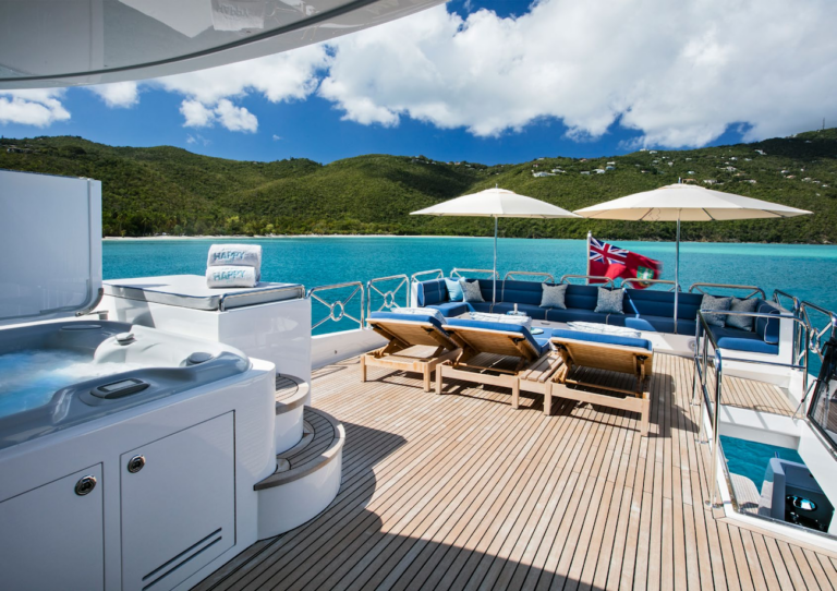 Jacuzzi And Sunbathing Area