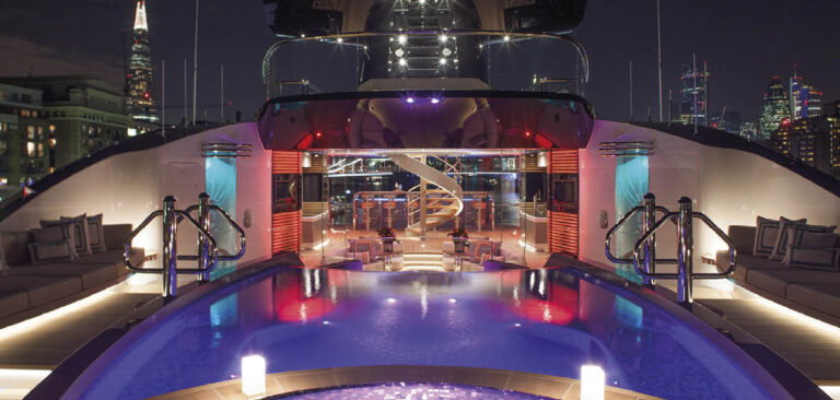 Jacuzzi By Night Looking In