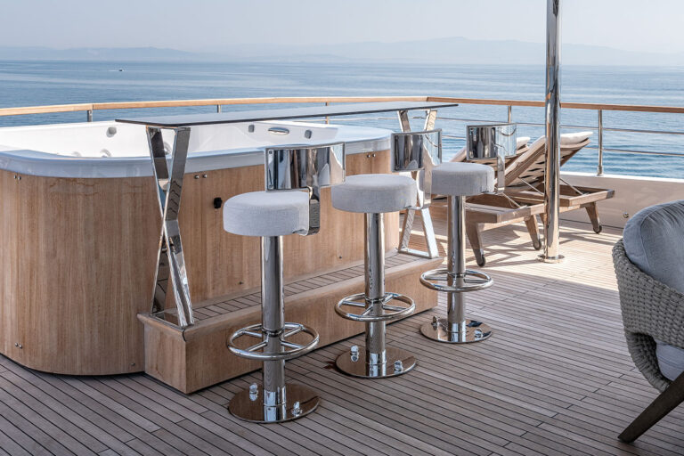 Jacuzzi On Sun Deck