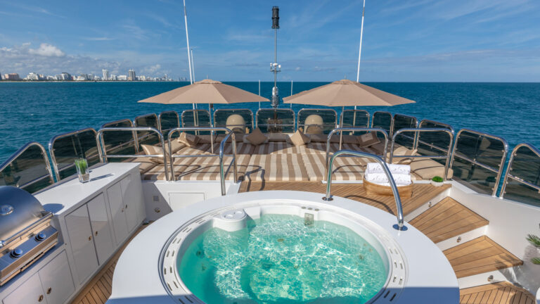Jacuzzi On The Sun Deck