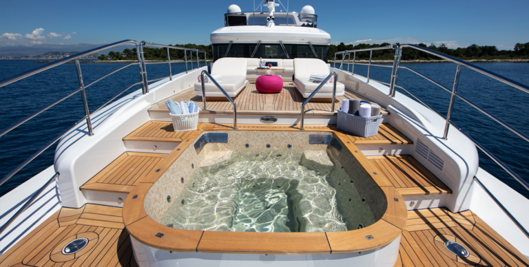 Jacuzzi With Sun Loungers