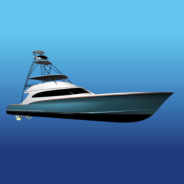 Jarrett Bay 90 Yacht Hull 62