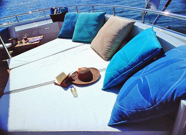 Jasmin - Upper deck Sunbathing View 2