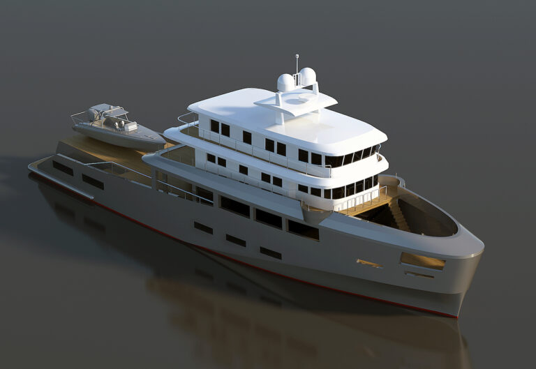 K42 Yacht Render - AUDACE