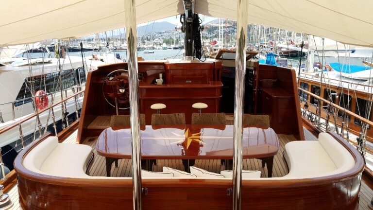 KAYA GUNERI PLUS -  Aft deck