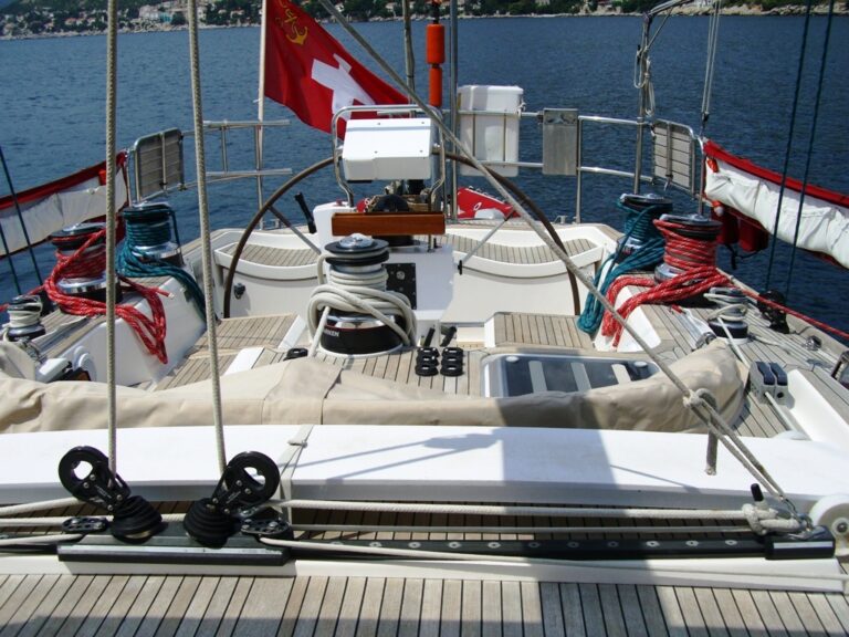 Kia Ora III Aft Cockpit