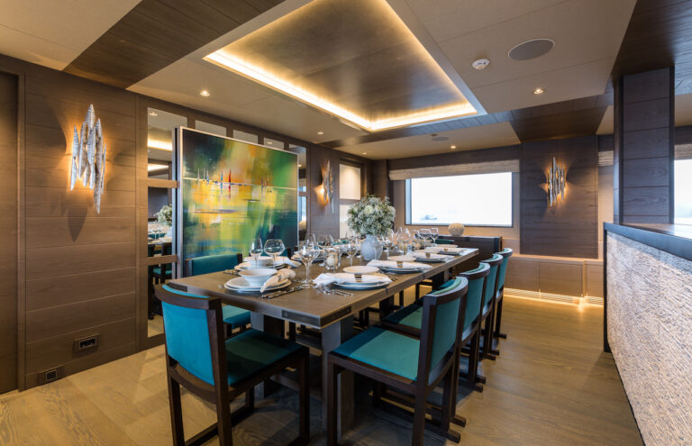 LA PASSION - dining area. Photo courtesy of Jeff Brown