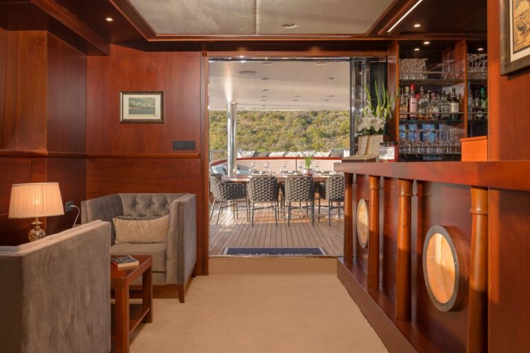 Saloon Looking Aft