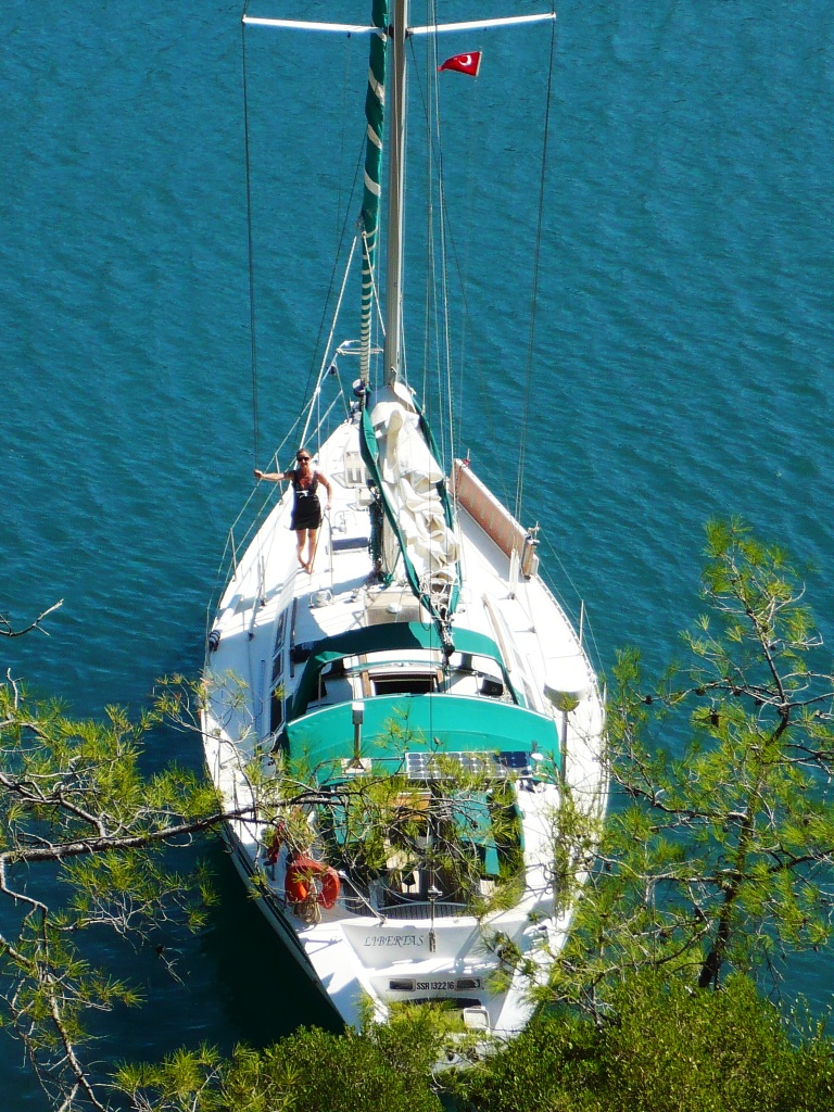 LIBERTAS -  At Anchor
