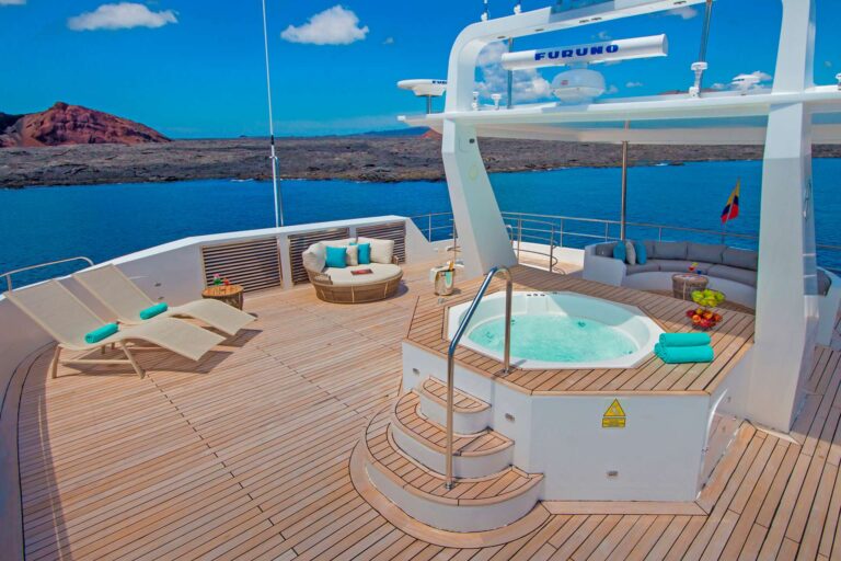 Jacuzzi On Sun Deck