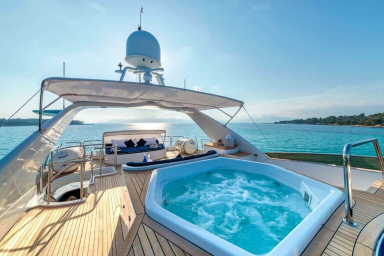 Jacuzzi On Sun Deck