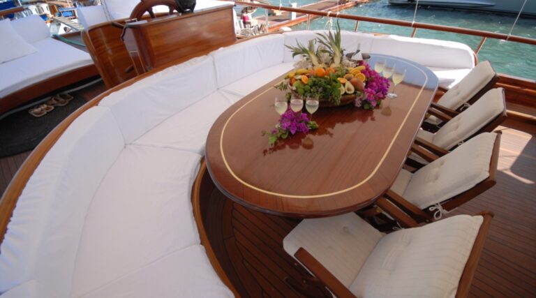 Lady Christa Charter Gulet Deck