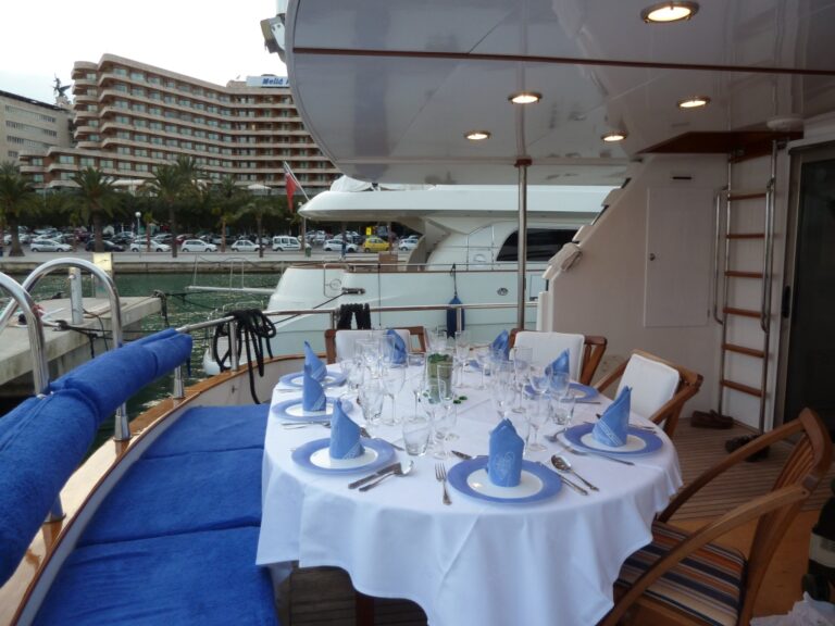 Lady Tatiana of London - Aft Deck
