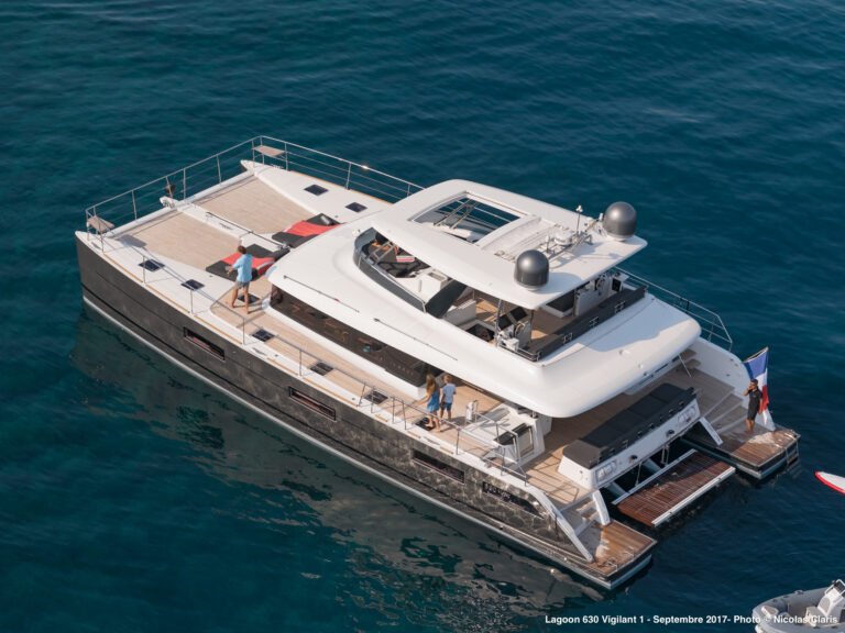 Lagoon 63 VIGILANT 1 - Aerial View