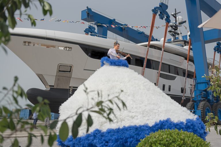 Launch Ceremony Of Motor Yacht PIACERE