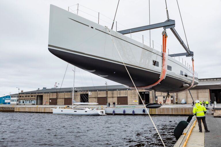 Launch Of Sailing Yacht CANOVA