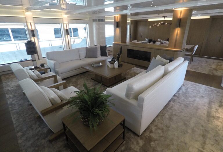 Liquid Sky Yacht Main Salon