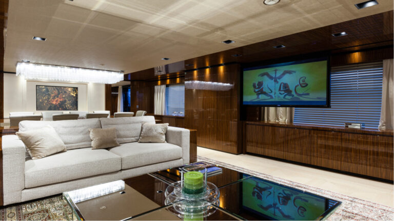 Living Area With TV