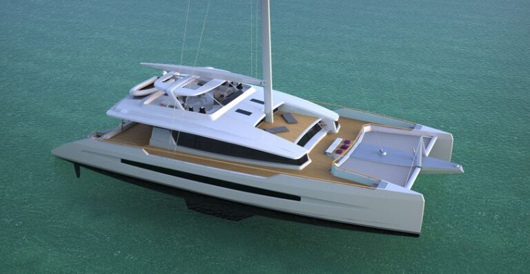 Long Island 100 Yacht from above