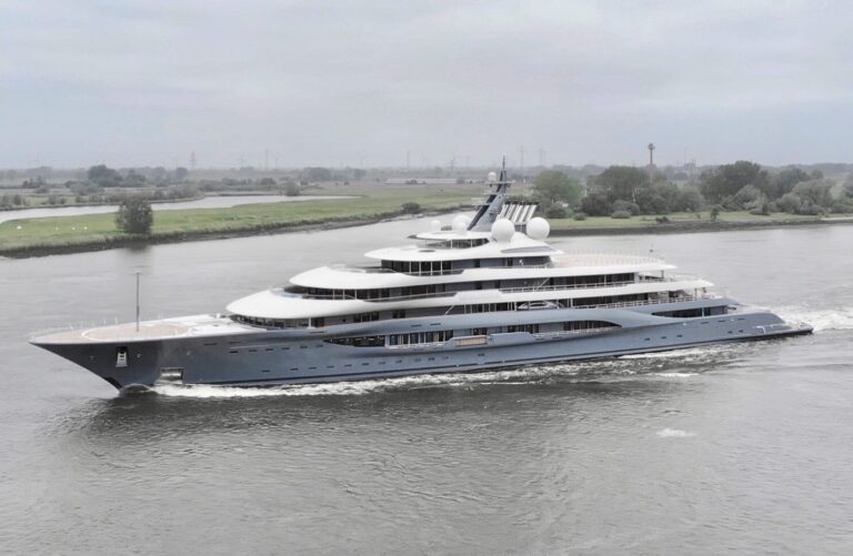 Lurssen 136m Project Named FLYING FOX