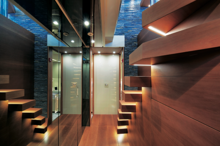 Luxury Yacht O by Sanlorenzo - stairs