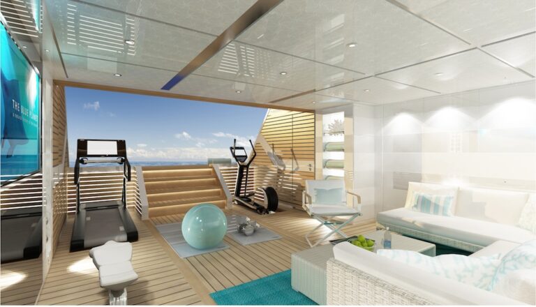 Luxury Yacht RAZAN - gym