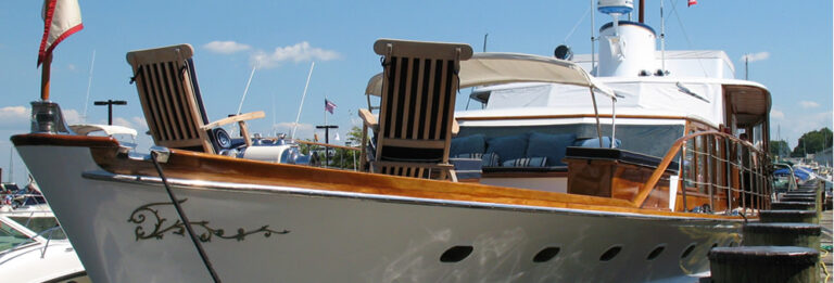 Luxury classic motor yacht TRIANON