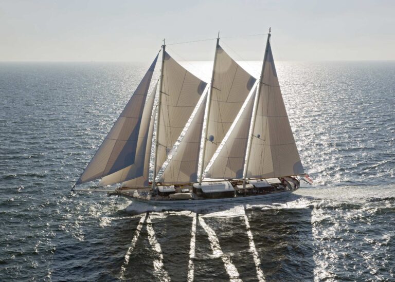 Luxury mega yacht Mikhail S. Vorontsov designed by Ken Freivokh