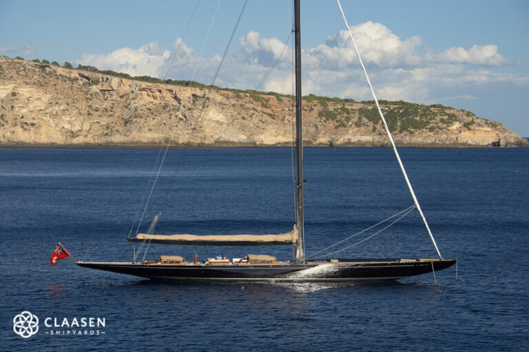Luxury sailing yacht LIONHEART by Claasen Shipyards