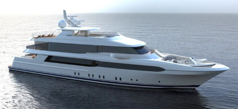 Luxury super yacht Crescent 144