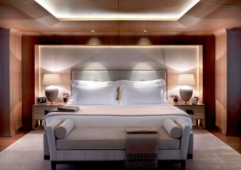 Luxury superyacht Numptia with interior design by Salvagni Architetti