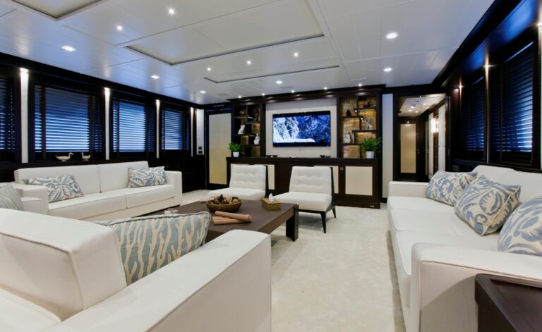 Luxury yacht Karia Main Salon