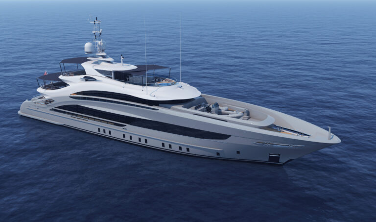 Luxury Yacht OMAHA Rendering