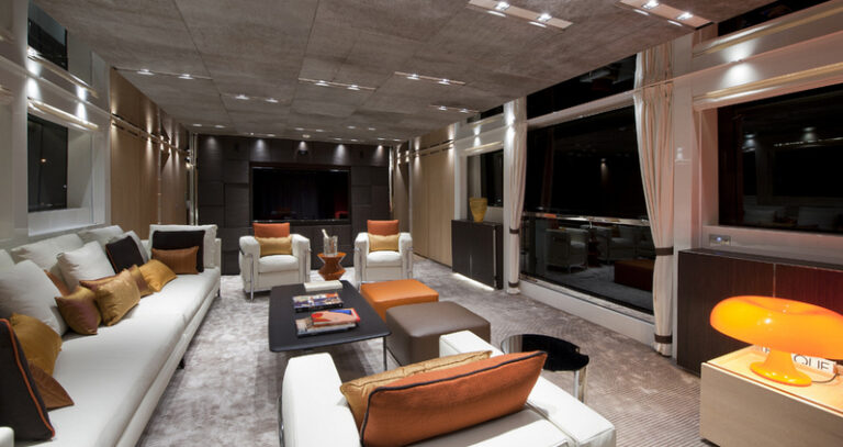 Luxury yacht SL96 Special Edition - Saloon