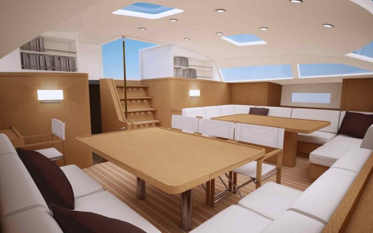 Luxury yacht Swan 95 - Interior-001